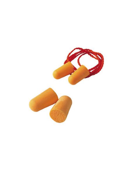 Tapones Reutilizables De Silicona Con Cordon Textil Punta Rigida Para Insercion Precisa Pack De 100 Pares