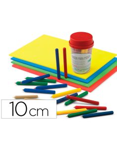 Punzon Faibo Plastico Con Punta De Acero Latonado 10 Cm Colores Surtidos