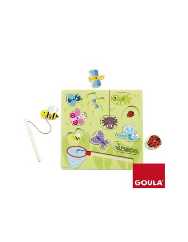 Puzle Goula Bichos Magnetico 10 Piezas