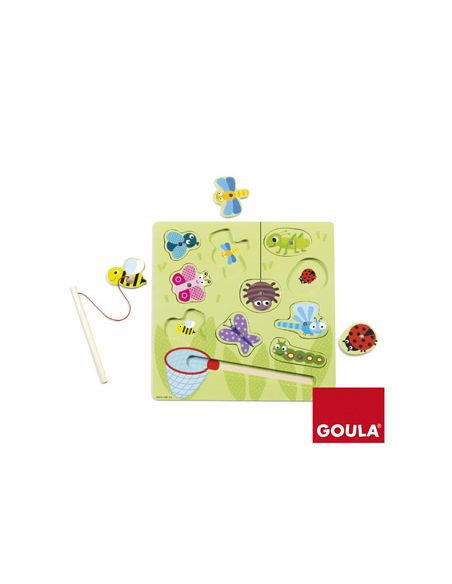 Puzle Goula Bichos Magnetico 10 Piezas