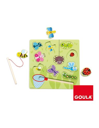 Puzle Goula Bichos Magnetico 10 Piezas