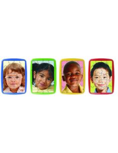 Puzle Miniland Niños Del Mundo Set De 4 Unidades 20 Piezas