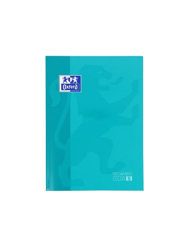 Recambio Color Oxford Din A4 80 Hojas 90 Gr Optik Paper Cuadros 5Mm 4 Taladros