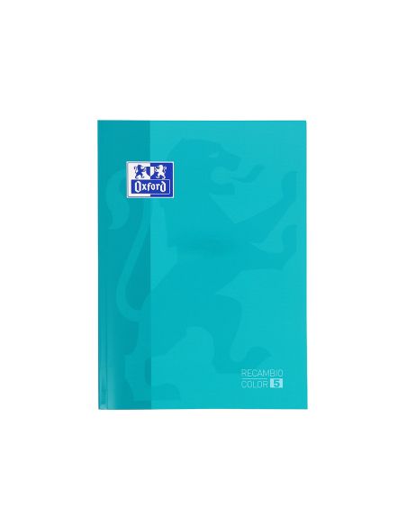Recambio Color Oxford Din A4 80 Hojas 90 Gr Optik Paper Cuadros 5Mm 4 Taladros