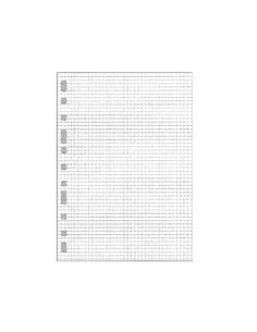 Recambio Multifin 3005 Folio Natural Cuadro 4 Mm 50 Hojas 215X310 Mm