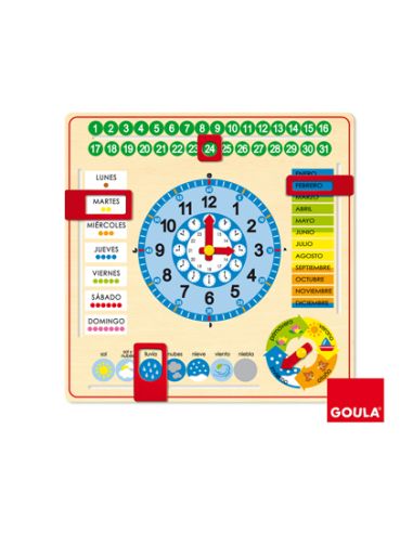 Reloj Calendario Diset Castellano