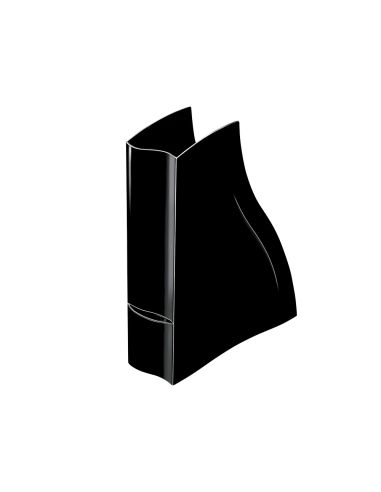 Revistero Cep Ellypse Greenspirit Plastico Negro 278 X 83 X 325 Mm.