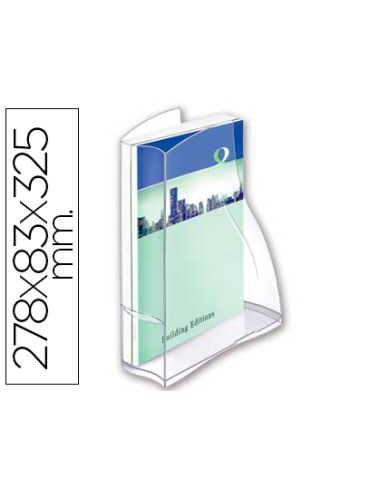 Revistero Cep Ellypse Plastico Transparente
