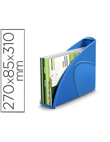 Revistero Cep Plastico Uso Vertical / Horizontal Azul 85X270X310 Mm