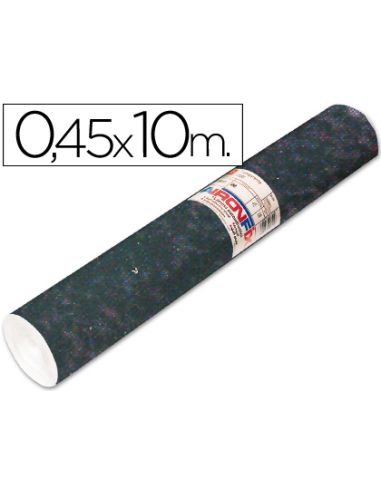 Rollo Adhesivo Aironfix Especial Ante Negro 67800 Rollo De 10 Mt