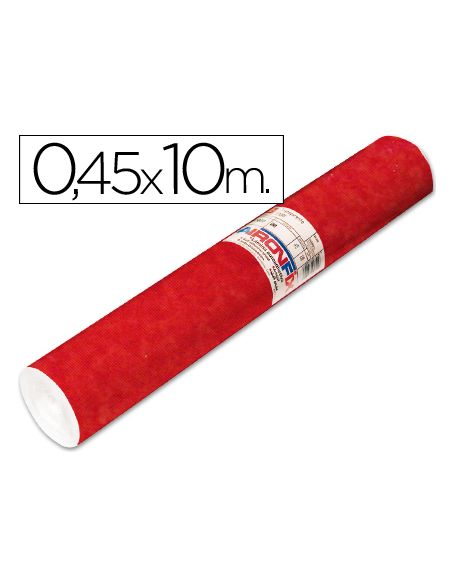 Rollo Adhesivo Aironfix Especial Ante Rojo 67803 Rollo De 10 Mt
