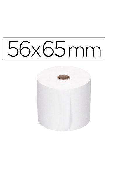 Rollo Sumadora Q-Connect Electro 56 Mm Ancho X 65 Mm Diametro Sin Bisfenol A