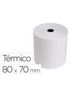 Rollo Sumadora Exacompta Termico 80 Mm X 70 Mm 55 G/M2 Sin Bisfenol A