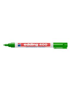 Rotulador Edding Marcador Permanente 400 Verde Punta Redonda 1 Mm Recargable 2