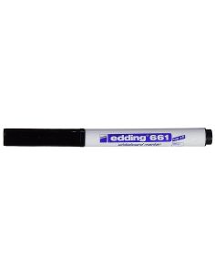 Rotulador Edding Para Pizarra Blanca 661 Color Negro Punta Redonda 1-2 Mm 2