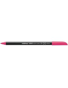 Rotulador Magenta  Edding Punta Fibra 1200 N.20 Punta Redonda 0.5 Mm 2