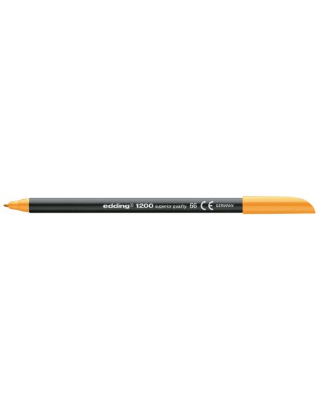 Rotulador  Naranja Neon Edding Punta Fibra 1200 N.66 Punta De Fibra 0,5 Mm