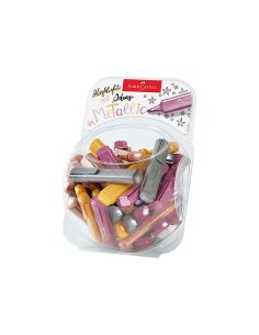 Rotulador Faber Castell Fluorescente Textliner 46 Metalico Bombonera 80 Unidades Colores Surtidos 2