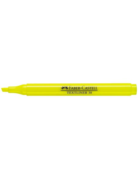 Rotulador Faber Castell Fluorescente Textliner 38 Amarillo