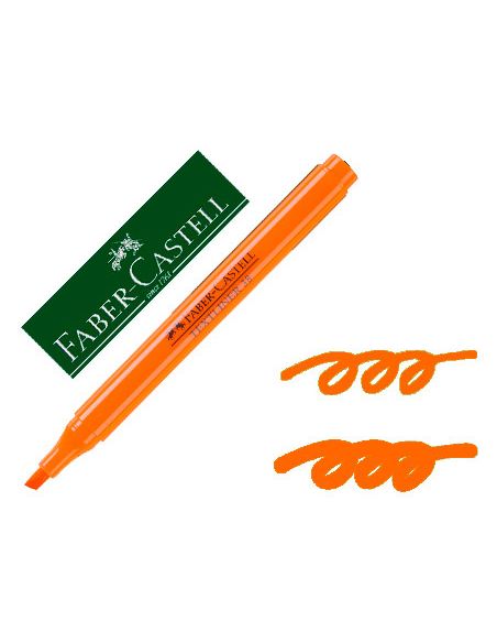 Rotulador Faber Castell Fluorescente Textliner 38 Naranja