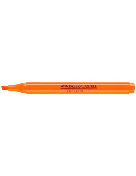 Rotulador Faber Castell Fluorescente Textliner 38 Naranja