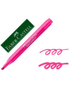 Rotulador Faber Castell Fluorescente Textliner 38 Rosa
