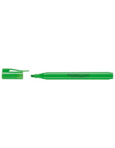 Rotulador Faber Castell Fluorescente Textliner 38 Verde