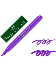 Rotulador Faber Castell Fluorescente Textliner 38 Violeta