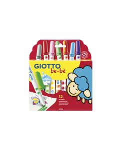Rotulador Giotto Super Bebe Caja De 12 Unidades Colores Surtidos 2