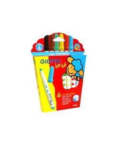 Rotulador Giotto Super Bebe Caja De 6 Unidades Colores Surtidos 2