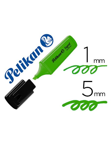 Rotulador Pelikan Fluorescente Textmarker Signal Verde