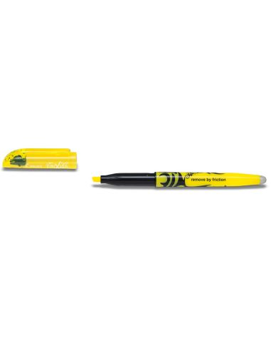 Rotulador Pilot Frixion Light Fluorescente Borrable Punta Defibra Color Amarillo