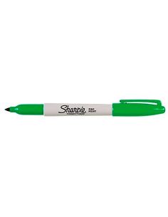Rotulador Sharpie Permanente Punta Fina Verde 2
