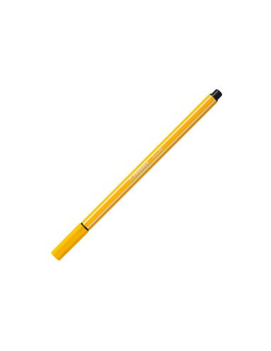 Rotulador Amarillo Limon Stabilo Acuarelable Pen 68  Punta Gruesa 1Mm
