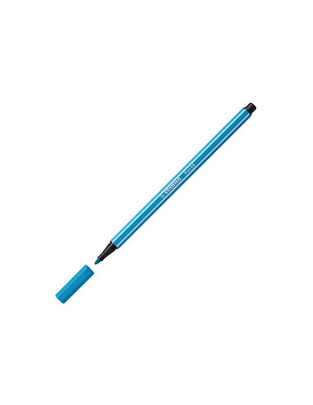 Rotulador Azul Celeste Stabilo Acuarelable Pen 68  Punta Gruesa 1Mm