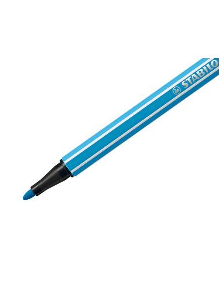 Rotulador Azul Celeste Stabilo Acuarelable Pen 68  Punta Gruesa 1Mm