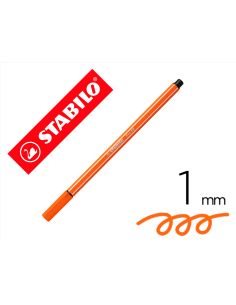 Rotulador Stabilo Acuarelable Pen 68 Bermellon Palido Punta Gruesa 1Mm 2
