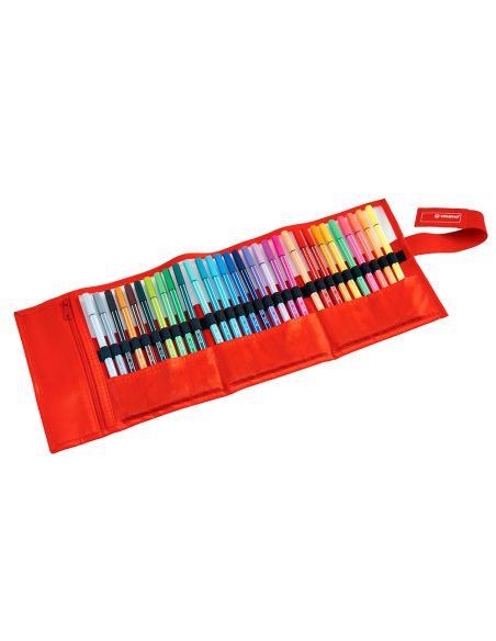 Rotulador Stabilo Acuarelable Pen 68 Estuche De 24 Colores Estandar + 6 Colores Neon