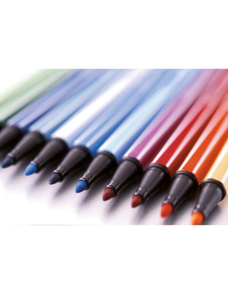 Rotulador Stabilo Acuarelable Pen 68 Estuche De 8 Colores Surtidos Pastel
