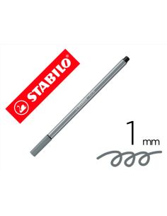 Rotulador Stabilo Acuarelable Pen 68 Gris Azulado Claro Punta Gruesa 1Mm 2