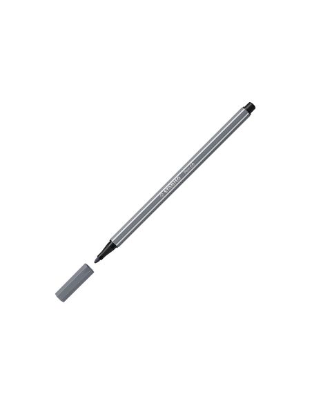 Rotulador Gris Azulado Stabilo Acuarelable Pen 68  Medio Punta Gruesa 1Mm