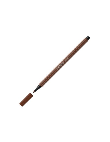 Rotulador Marron Stabilo Acuarelable Pen 68 Punta Gruesa 1Mm