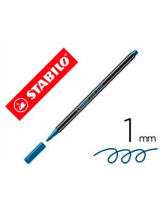 Rotulador Stabilo Acuarelable Pen 68 Metalico Azul Punta Gruesa 1Mm