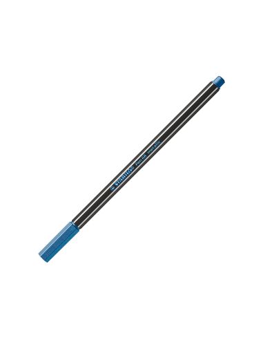 Rotulador Stabilo Acuarelable Pen 68 Metalico Azul Punta Gruesa 1Mm