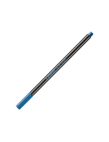 Rotulador Stabilo Acuarelable Pen 68 Metalico Azul Punta Gruesa 1Mm