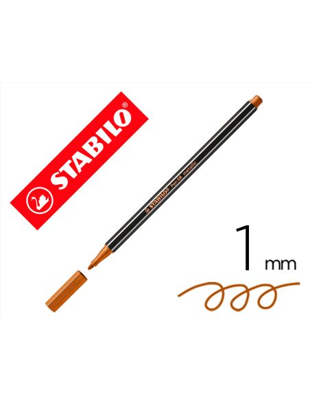 Rotulador Metalico Stabilo Acuarelable Pen 68 Cobrepunta Gruesa 1Mm