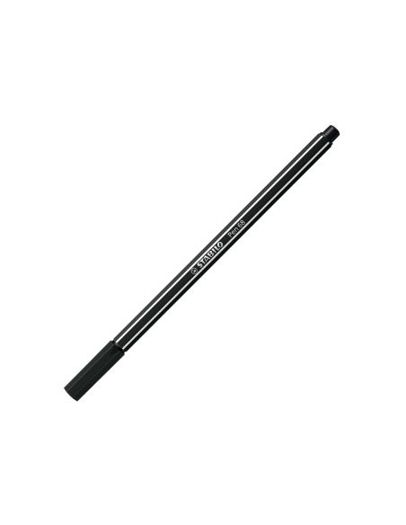 Rotulador Stabilo Acuarelable Pen 68 Negro Punta Gruesa 1Mm