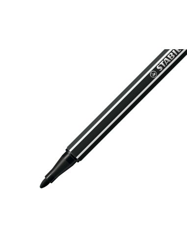Rotulador Stabilo Acuarelable Pen 68 Negro Punta Gruesa 1Mm