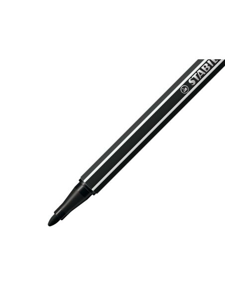 Rotulador Stabilo Acuarelable Pen 68 Negro Punta Gruesa 1Mm