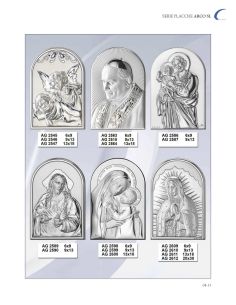 Cuadro Arco Plata 6X9 Cm San Jose 2586